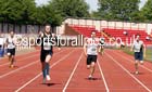 Lea Stephenson (Tynedale) wins the 400 metres, North Eastern Championships, Gateshead International Stadium.  Photos: David T. Hewitson/Sports for All Pics